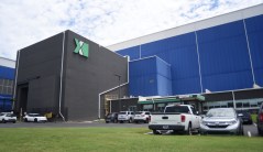 Staff photo by Matt Hamilton / The Novonix facility on West 19th Street is pictured. Novonix's contract with a Volkswagen battery subsidiary is not expected to change after the automaker ceased production of an EV in Chattanooga.