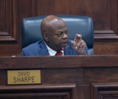 Staff photo by Larry Sullivan II / Hamilton County Commissioner Warren Mackey speaks during the Hamilton County Commission Meeting on May 27, 2026.