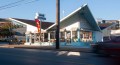 Staff photo by Jay Luzardo / A car drives past Zeekz House of Gyros on Market Street in North Shore Wednesday morning, Oct. 14. The restaurant opened on Oct. 3, the same day the Walnut Street Bridge reopened.