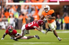 Tennessee Athletics photo by Elliot Walker / Senior running back DeSean Bishop has typified Tennessee's ability this season to get stronger as the game goes along.